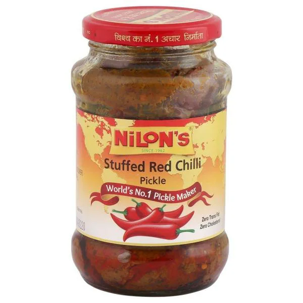 Nilon's Stuffed Red Chilli Pickle 400 g JioMart