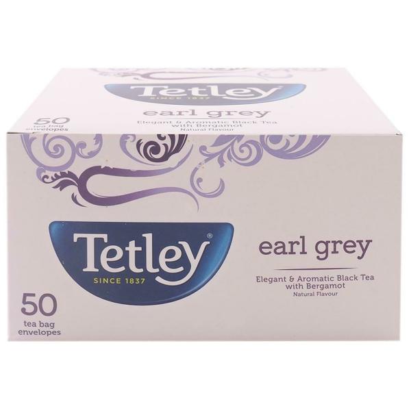 Tetley Earl Grey Leaf Tea Bags 50 pcs JioMart