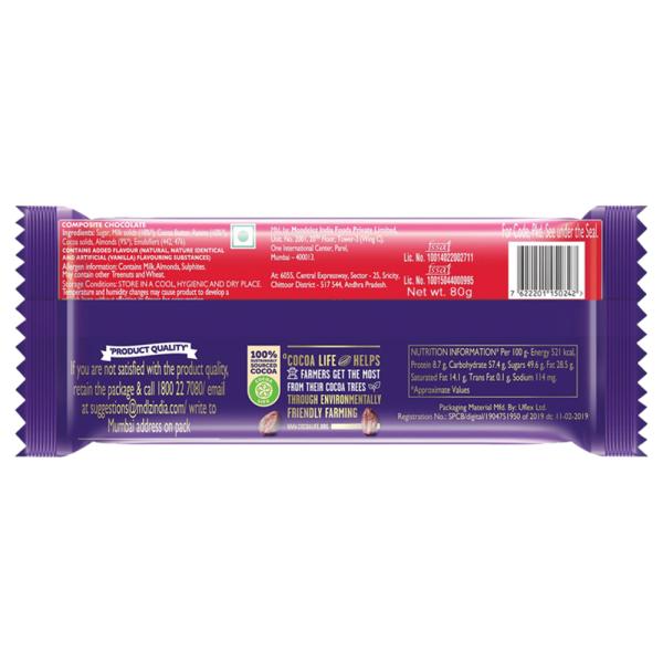 Cadbury Dairy Milk Fruit & Nut Chocolate 80 g JioMart