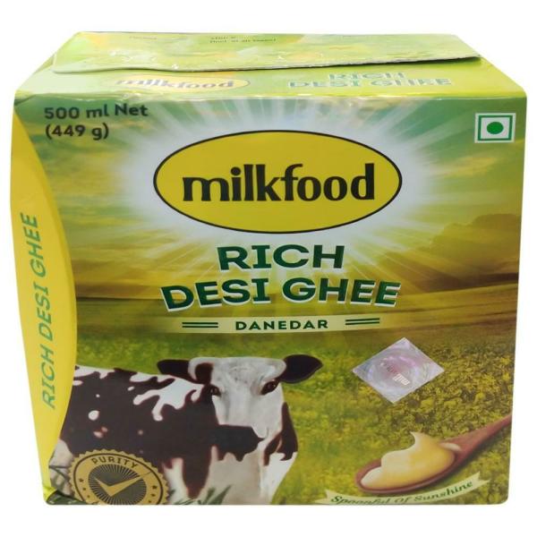 Milkfood Rich Desi Ghee 500 ml (Carton) JioMart