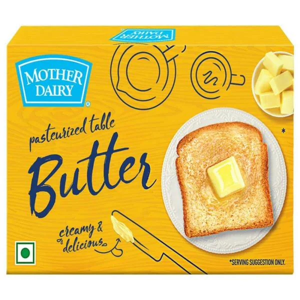 Mother Dairy Table Butter 100 g (Carton) JioMart