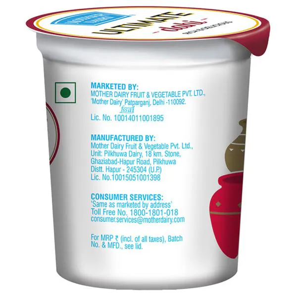Mother Dairy Ultimate Dahi 200 g (Cup) JioMart