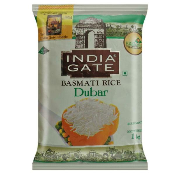 India Gate Dubar Basmati Rice 1 kg JioMart