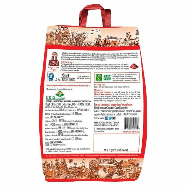 India Gate Mogra Basmati Rice 10 kg JioMart