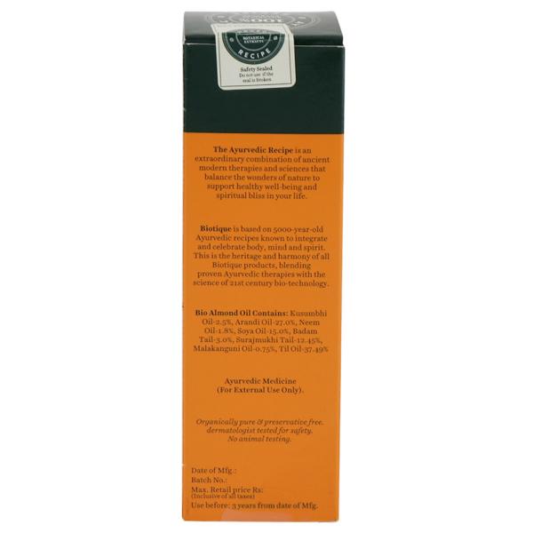 Biotique Bio Almond Oil Soothing Face & Eye Makeup Cleanser for Normal