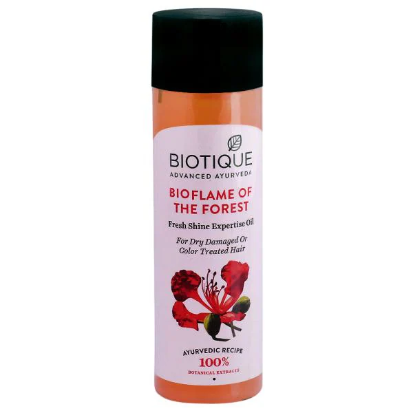 Biotique Bio Flame Of The Forest Fresh Shine Expertise Oil 120 ml - JioMart