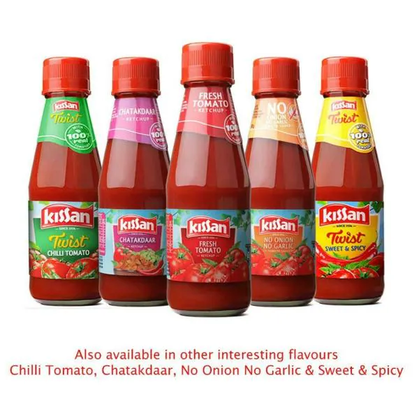 Kissan Fresh Tomato Ketchup 200 g JioMart