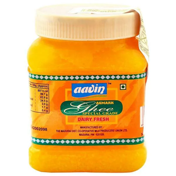 Aavin Special Grade Ghee 500 ml (Jar) JioMart