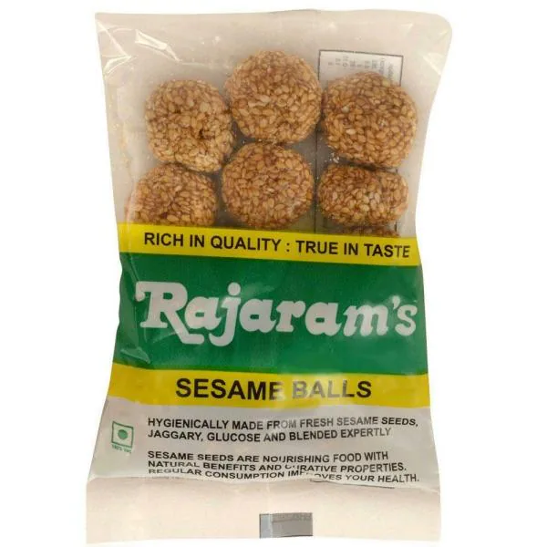 Rajaram's White Sesame Balls (15 pcs) JioMart
