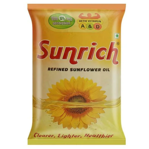 Sunrich Refined Sunflower Oil 1 L JioMart
