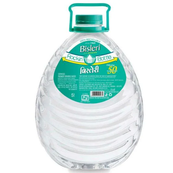Bisleri Packaged Drinking Water 5 L JioMart