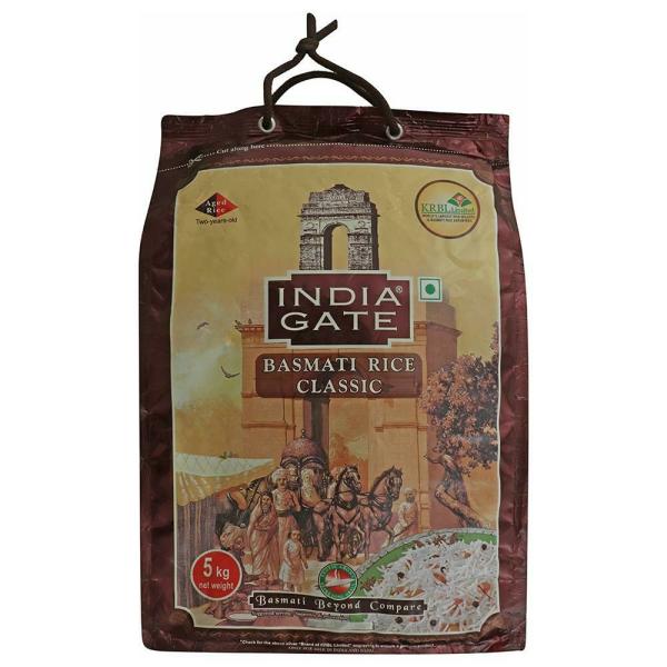 India Gate Classic Basmati Rice 5 kg JioMart