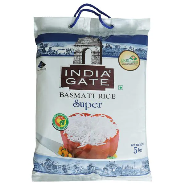 India Gate Super Basmati Rice 5 kg JioMart
