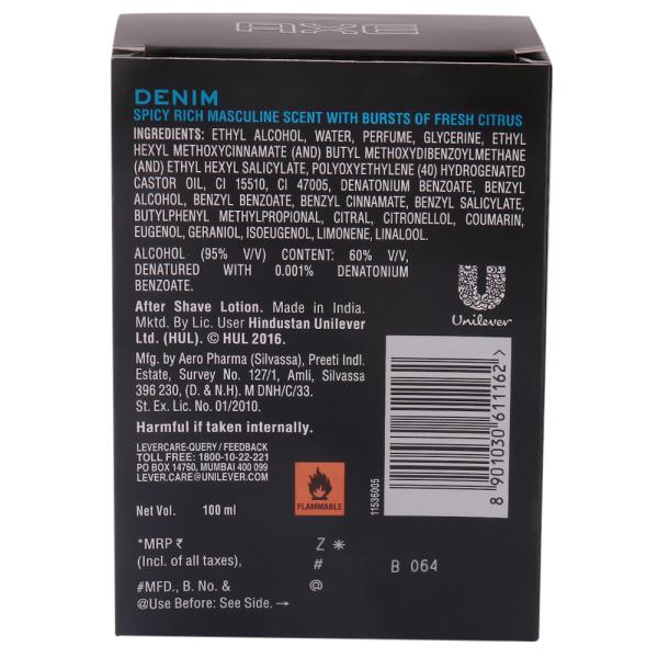 Axe Signature Denim After Shave Lotion 100 ml JioMart