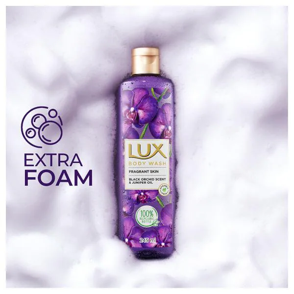 Lux Black Orchid Scent & Juniper Oil Body Wash 245 ml JioMart