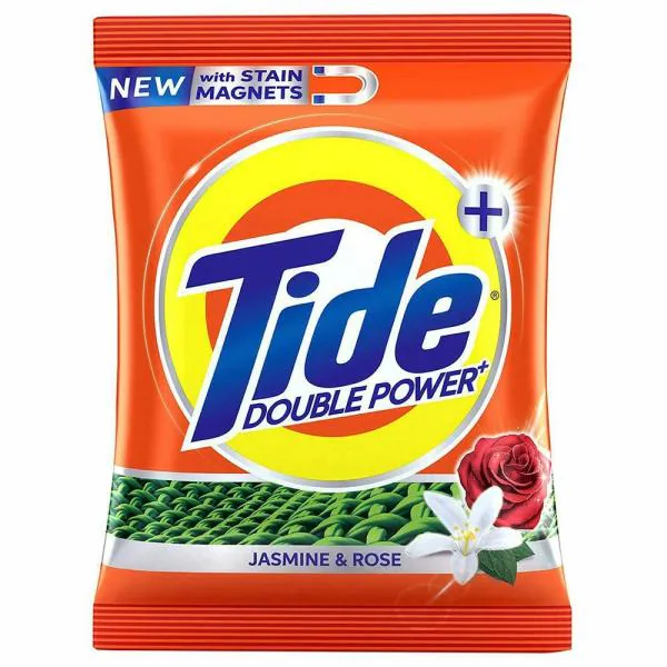 Tide Plus Double Power Jasmine & Rose Detergent Powder 1 kg JioMart