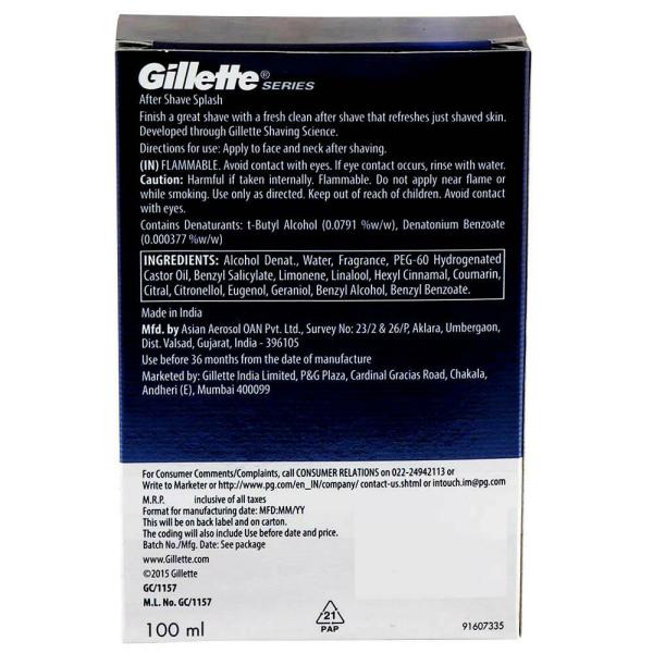 Gillette Series Cool Wave Fresh After Shave Splash 100 ml JioMart