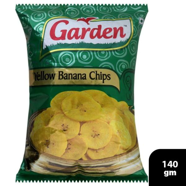 Garden Yellow Banana Chips 140 g JioMart