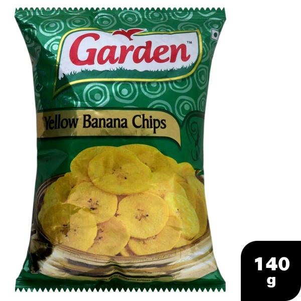 Garden Yellow Banana Chips 140 g JioMart