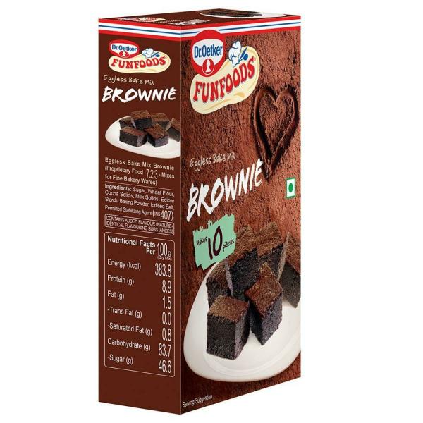 Funfoods Brownie Eggless Bake Mix 250 g JioMart