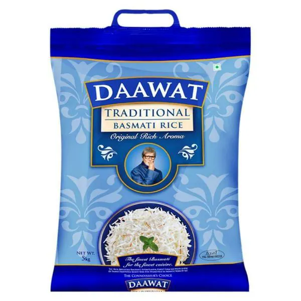 Daawat Traditional Basmati Rice 5 kg JioMart