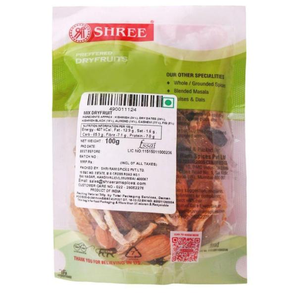 Shree Mixed Dry Fruits 100 g JioMart