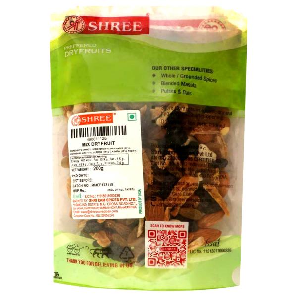 Shree Mixed Dry Fruits 200 g JioMart