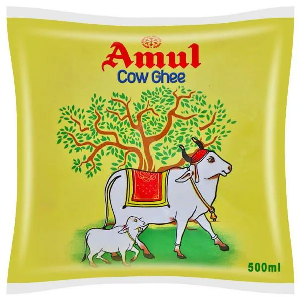 Amul Cow Ghee 500 ml (Pouch) JioMart