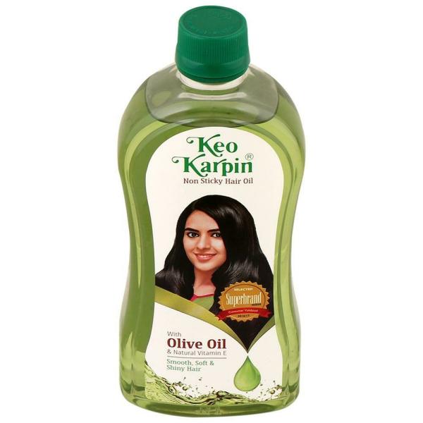 Keo Karpin Non Sticky Hair Oil With Olive Oil And Natural Vitamine E  Smooth, Soft And Shiny Hair 