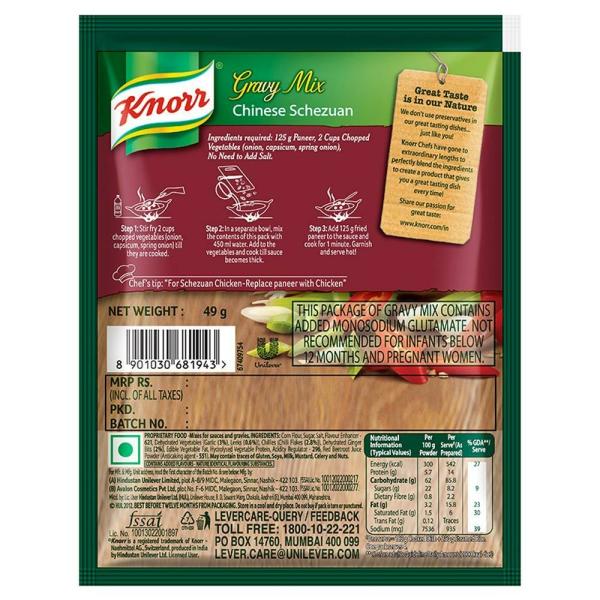 Knorr Chinese Schezuan Gravy Mix 49 g JioMart