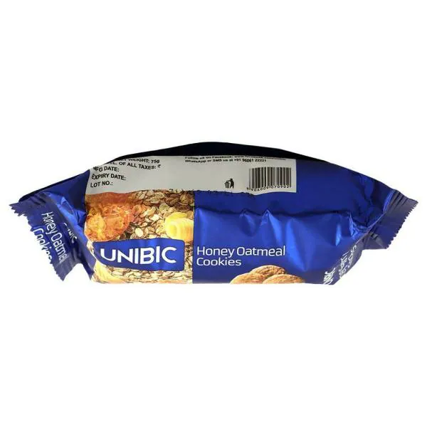 Unibic Honey Oatmeal Cookies 75 g JioMart