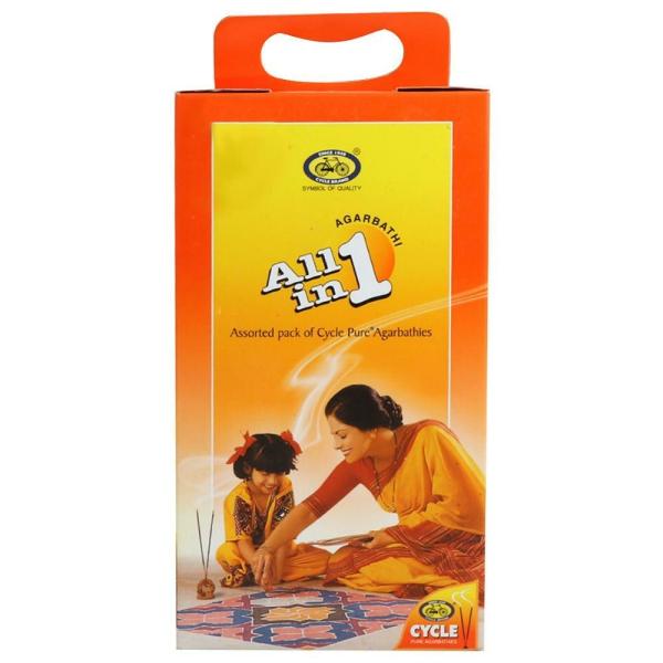 Cycle All In One Assorted Agarbatti 191 pcs JioMart