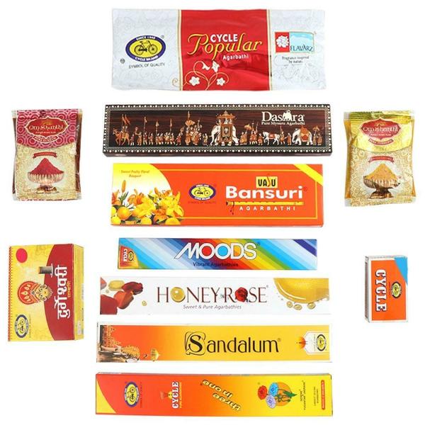 Cycle All In One Assorted Agarbatti 191 pcs JioMart