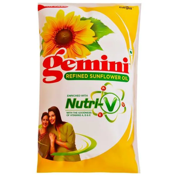 Gemini Refined Sunflower Oil 1 L JioMart