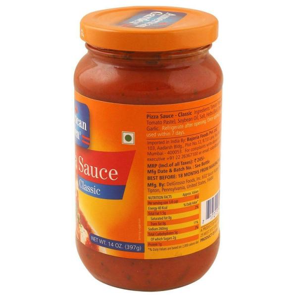 American Garden Classic Pizza Sauce 397 g JioMart