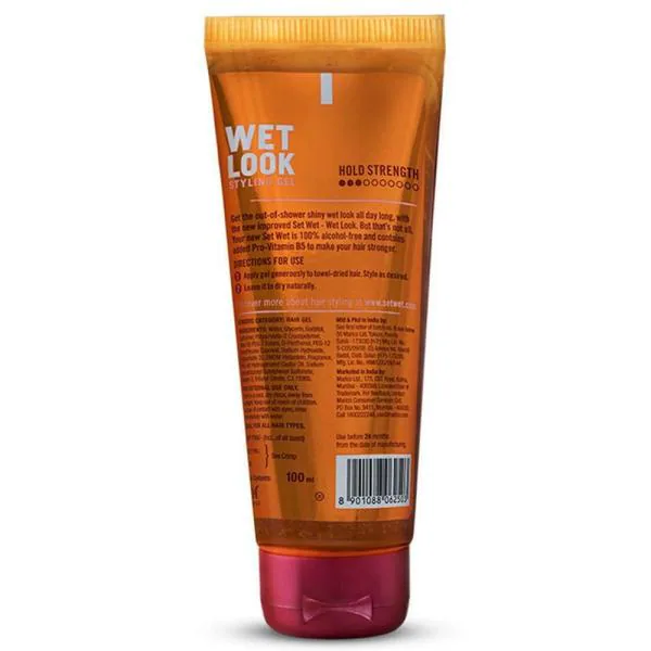 Set Wet Pro Vitamin B5 Wet Look Styling Hair Gel 100 ml - JioMart