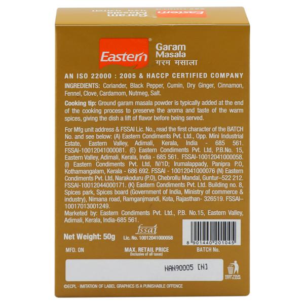 Eastern Garam Masala 50 g JioMart