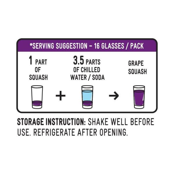 Kissan Juicy Grape Squash 700 ml JioMart