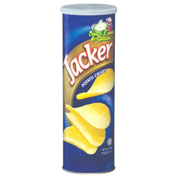 Jacker Sour Cream & Onion Potato Chips 160 g JioMart