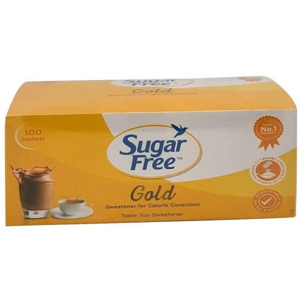 Sugar Free Gold Table Top Sweetener 100 Sachets JioMart