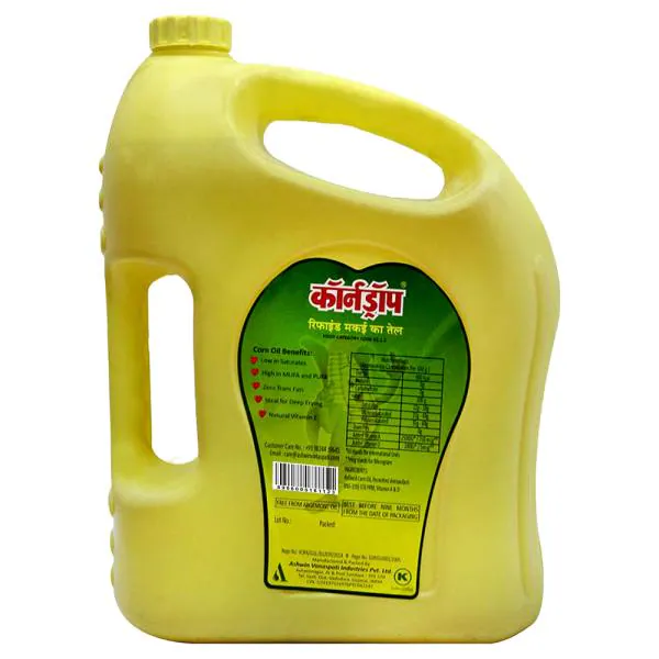 KornDrop Refined Corn Oil 5 L JioMart