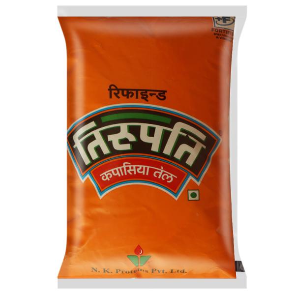 Tirupati Refined Cottonseed Oil 1 L JioMart