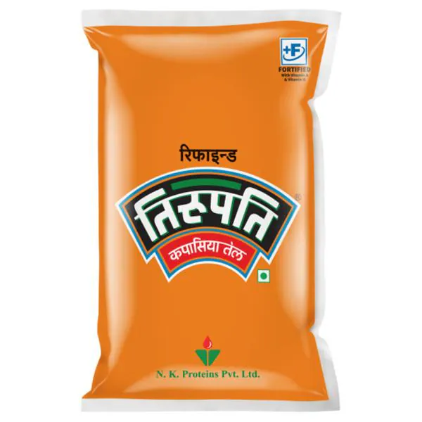 Tirupati Refined Cottonseed Oil 1 L JioMart