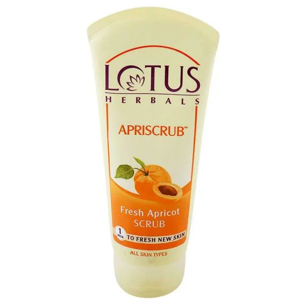 Lotus Herbals Apriscrub Fresh Apricot Scrub 100 g JioMart