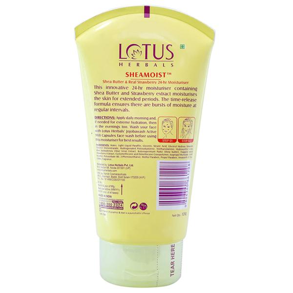 lotus herbals sheamoist moisturizer