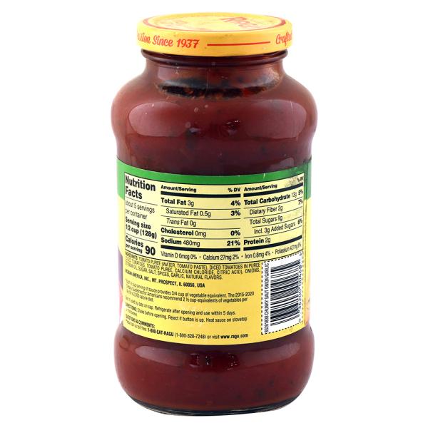 Ragu Sauteed Onion & Garlic Chunky Pasta Sauce 680 g JioMart