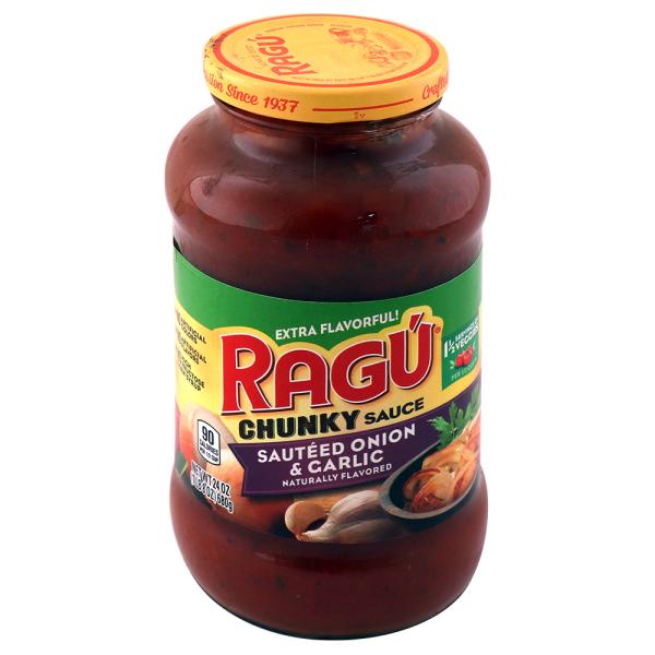 Ragu Sauteed Onion & Garlic Chunky Pasta Sauce 680 g JioMart