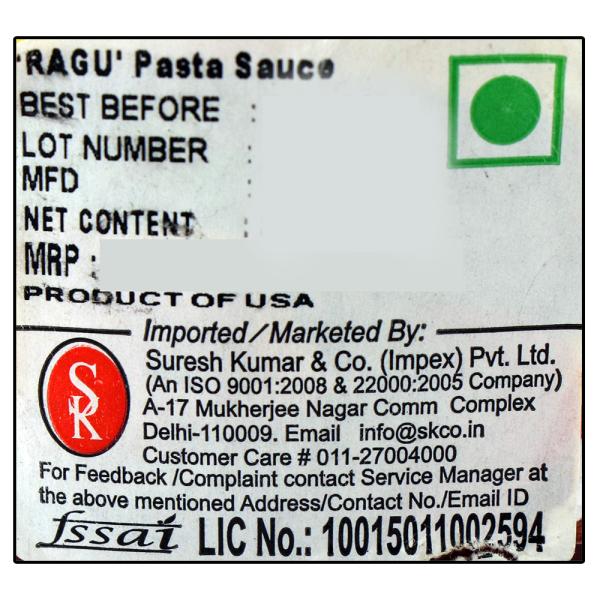 Ragu Sauteed Onion & Garlic Chunky Pasta Sauce 680 g JioMart