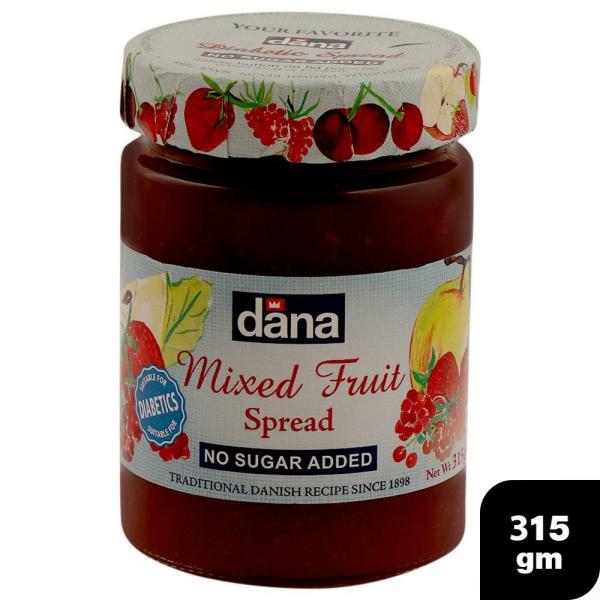 Dana Mixed Fruit Spread (No Sugar Added) 315 g JioMart