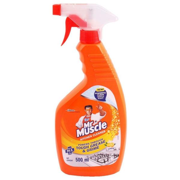 Mr Muscle Lemon Kitchen Cleaner Spray 500 ml JioMart